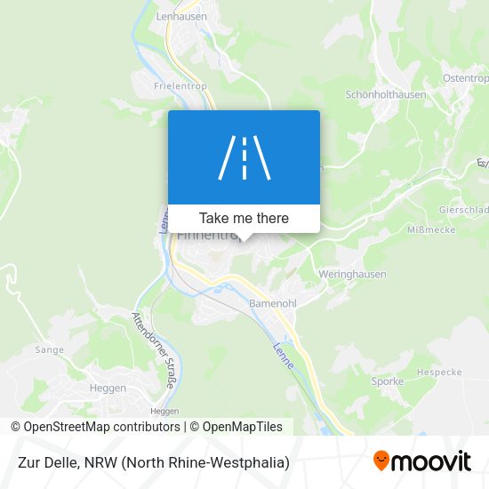 Zur Delle map