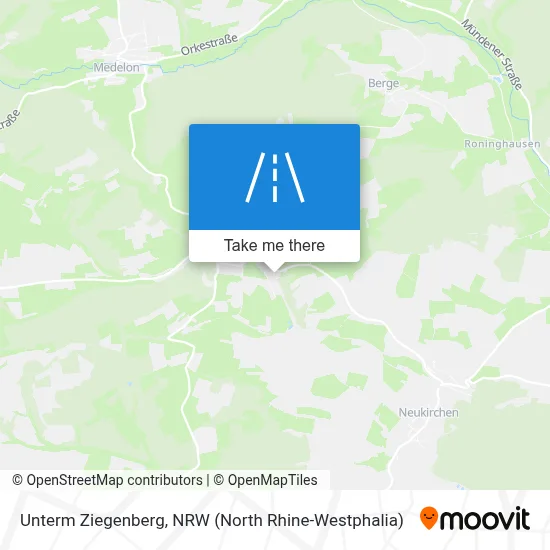 Unterm Ziegenberg map