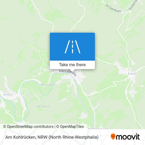 Am Kohlrücken map