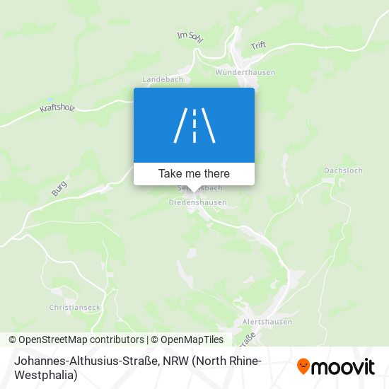 Johannes-Althusius-Straße map