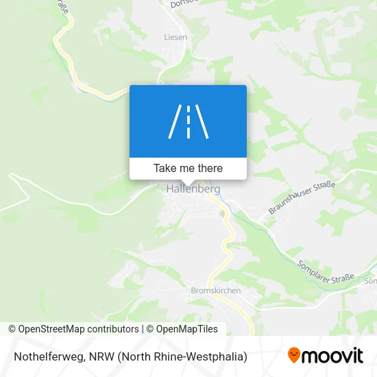 Карта Nothelferweg