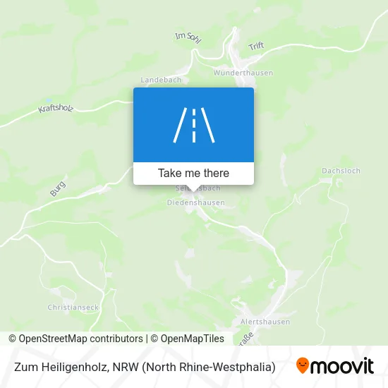 Карта Zum Heiligenholz