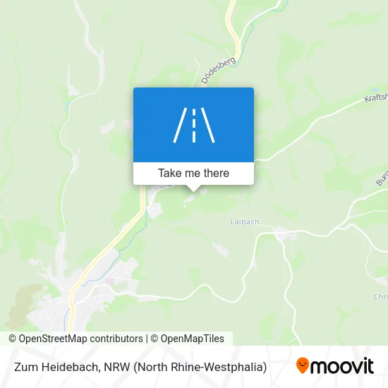 Карта Zum Heidebach