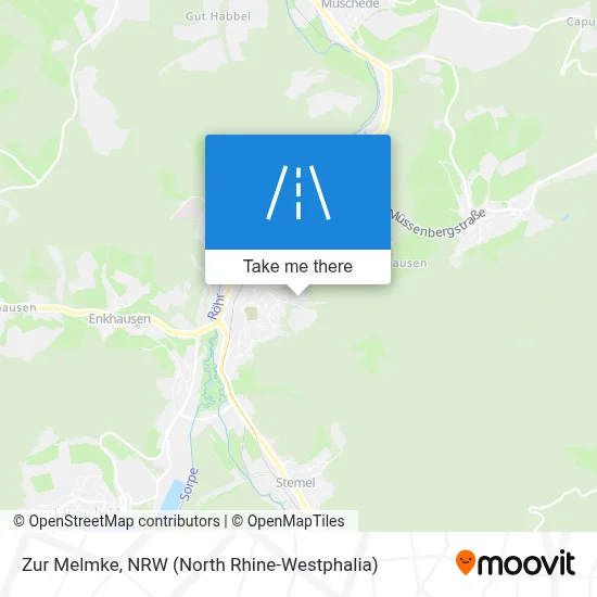 Zur Melmke map
