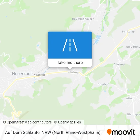 Карта Auf Dem Schlaute