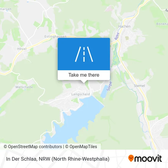 In Der Schlaa map