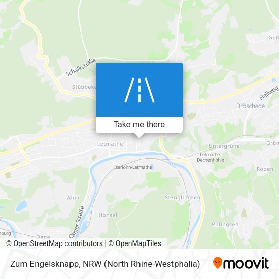 Карта Zum Engelsknapp
