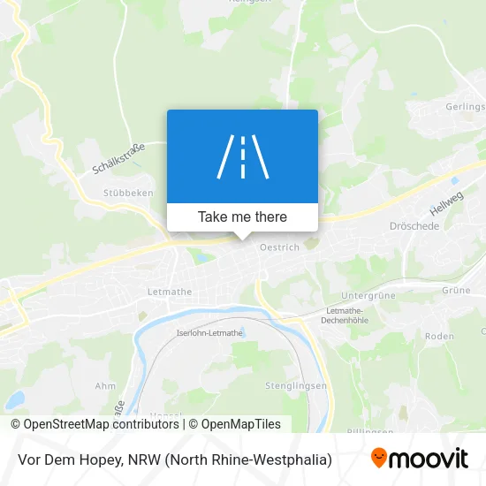 Карта Vor Dem Hopey