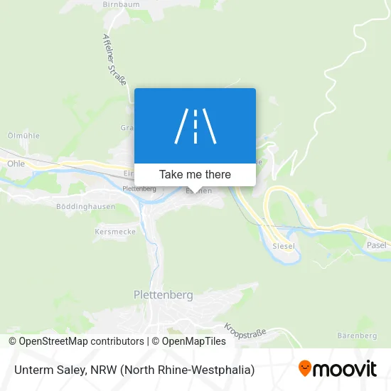 Карта Unterm Saley