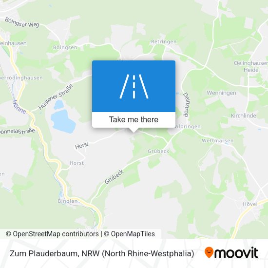 Карта Zum Plauderbaum