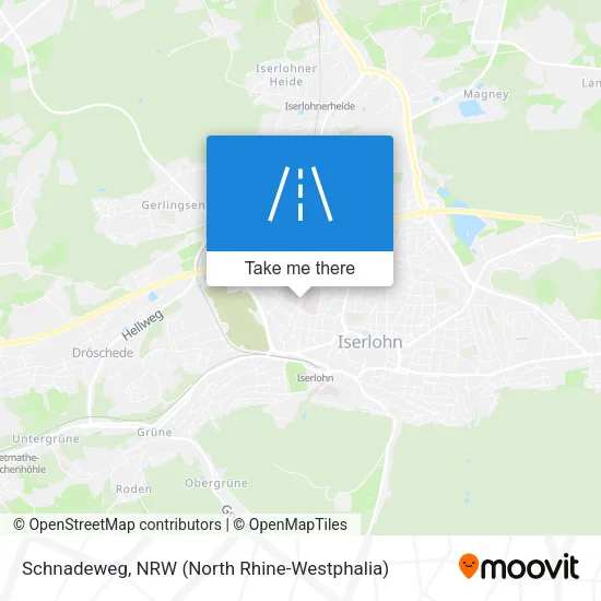 Карта Schnadeweg