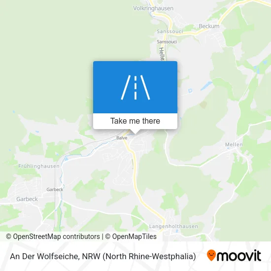 Карта An Der Wolfseiche