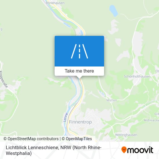 Lichtblick Lenneschiene map
