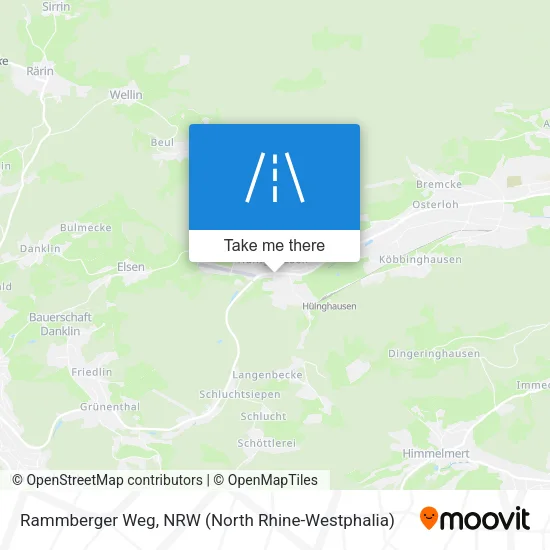Карта Rammberger Weg