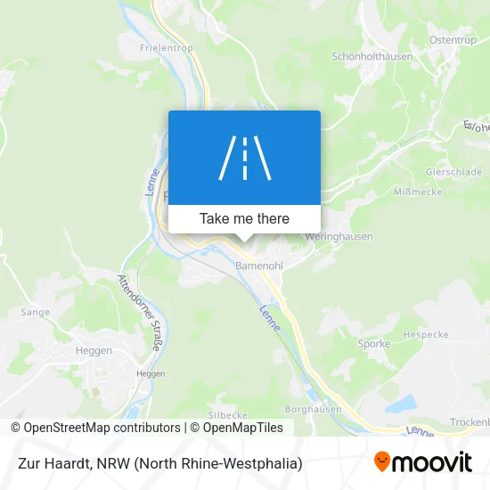 Карта Zur Haardt