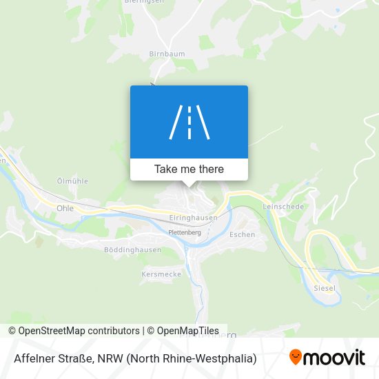 Affelner Straße map