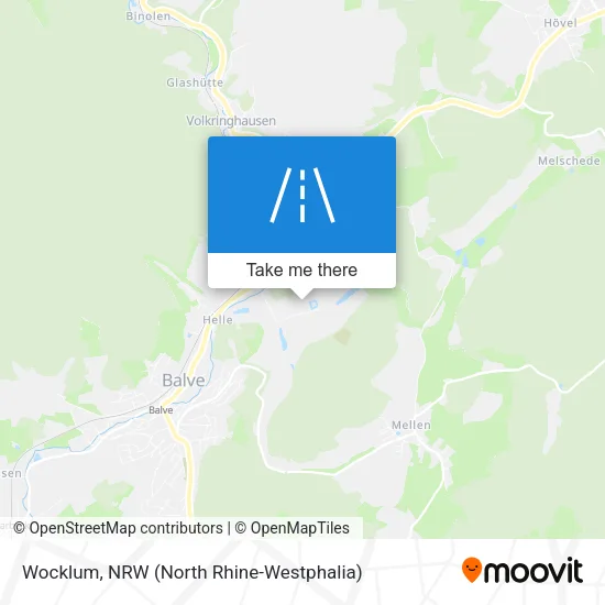 Карта Wocklum
