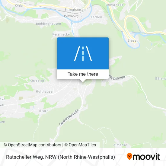 Карта Ratscheller Weg