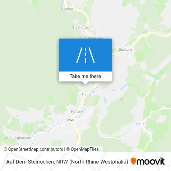 Auf Dem Steinocken map