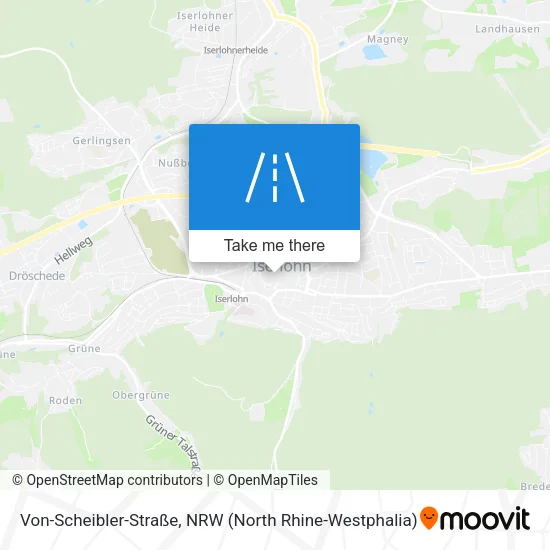 Карта Von-Scheibler-Straße