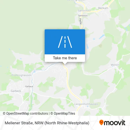 Mellener Straße map