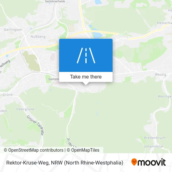 Rektor-Kruse-Weg map