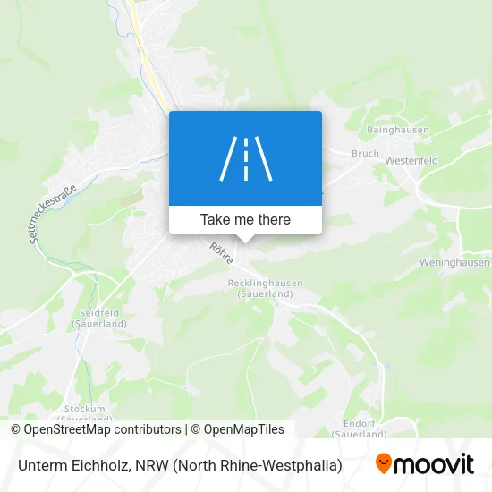 Карта Unterm Eichholz