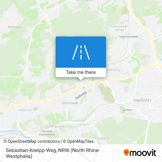 Sebastian-Kneipp-Weg map