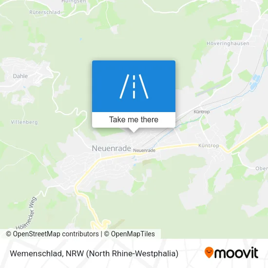 Карта Wemenschlad