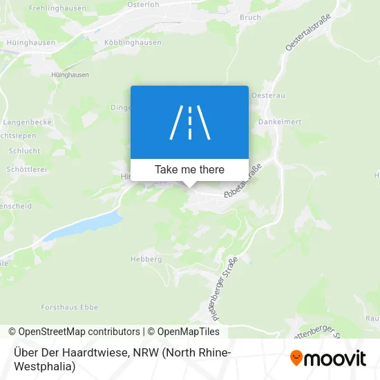 Карта Über Der Haardtwiese