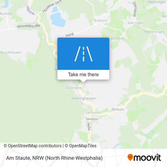 Am Staute map