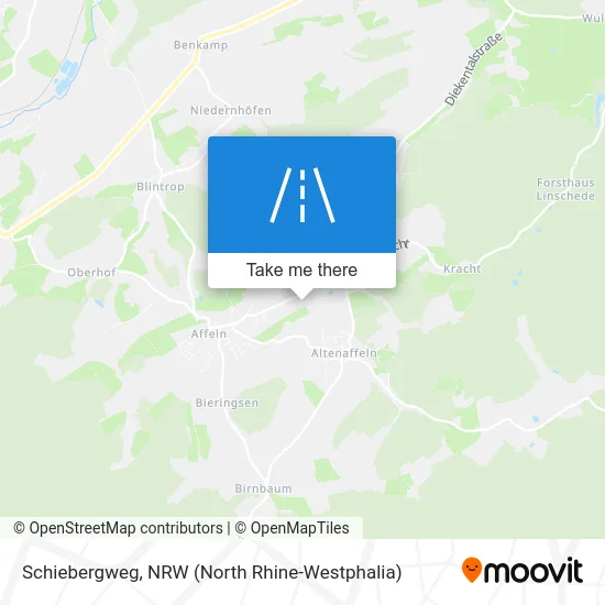 Schiebergweg map