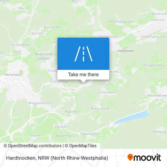 Карта Hardtnocken
