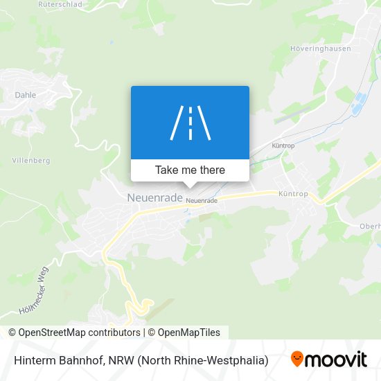 Hinterm Bahnhof map