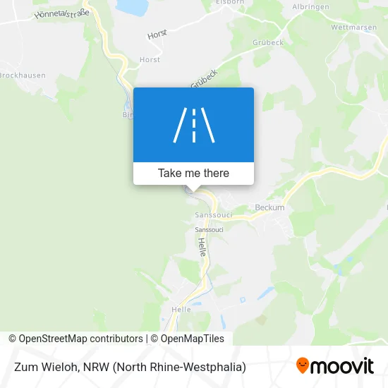 Карта Zum Wieloh