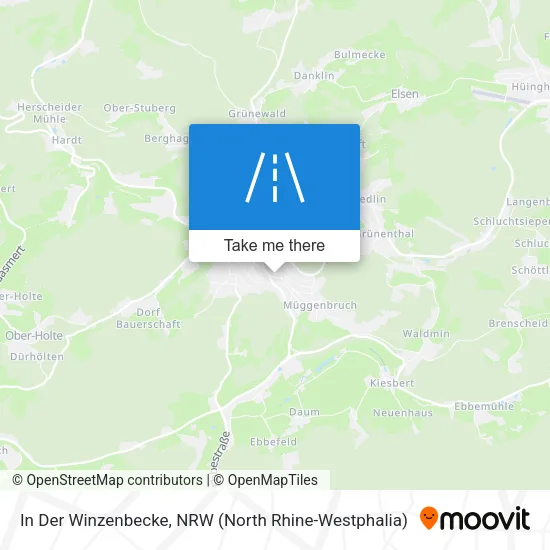 Карта In Der Winzenbecke
