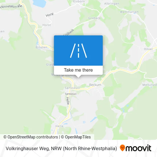Карта Volkringhauser Weg