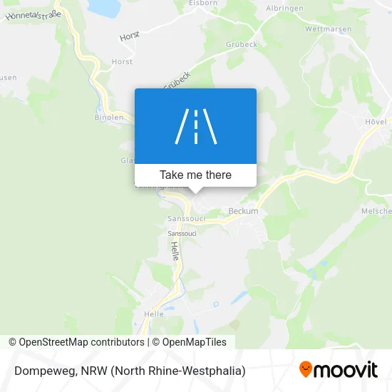 Карта Dompeweg