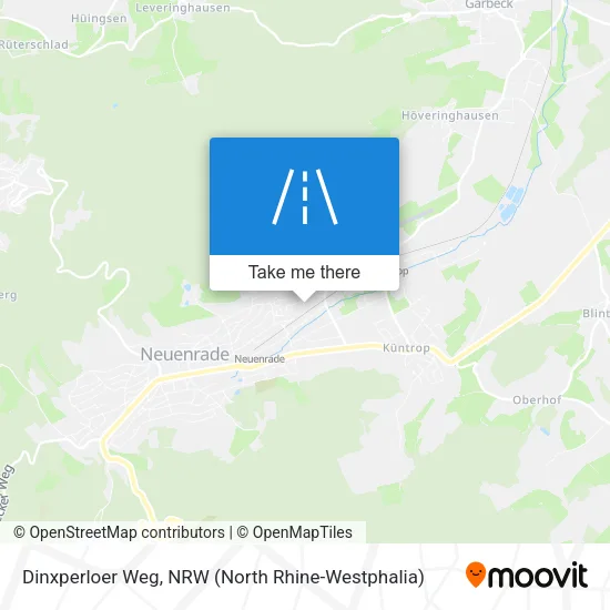 Карта Dinxperloer Weg