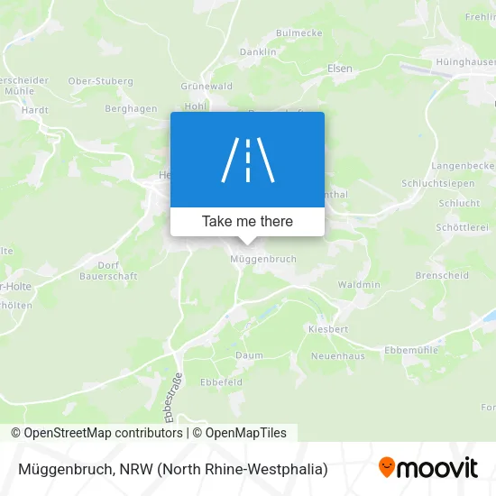 Карта Müggenbruch