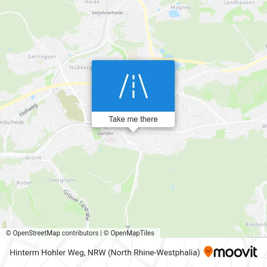 Карта Hinterm Hohler Weg