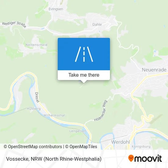 Карта Vossecke