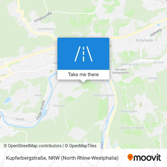 Kupferbergstraße map