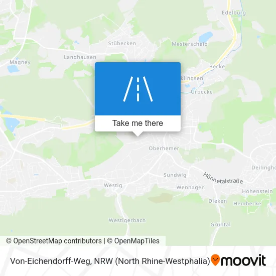 Карта Von-Eichendorff-Weg