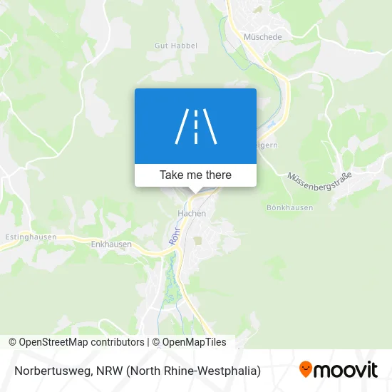 Карта Norbertusweg