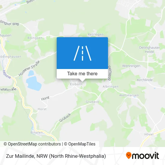 Карта Zur Mailinde
