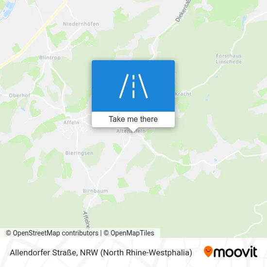 Allendorfer Straße map