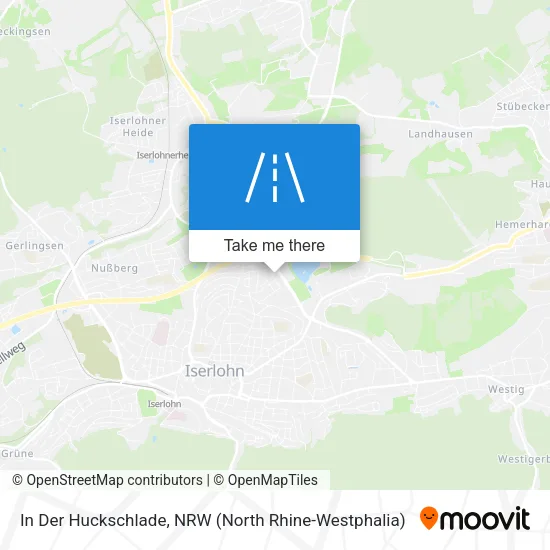 Карта In Der Huckschlade