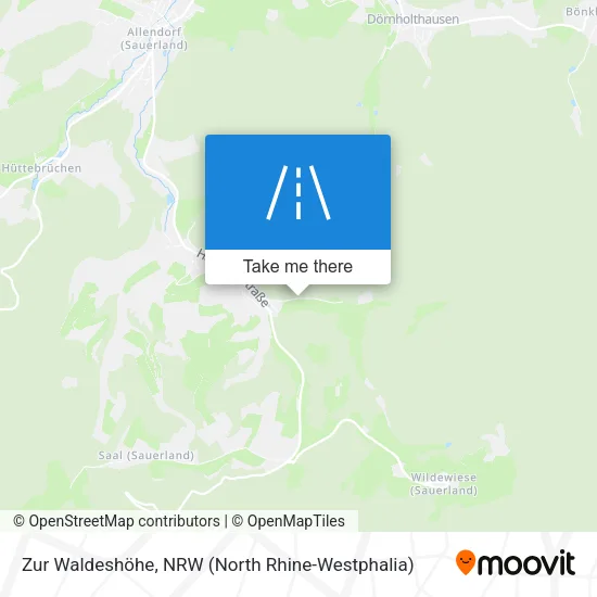 Карта Zur Waldeshöhe