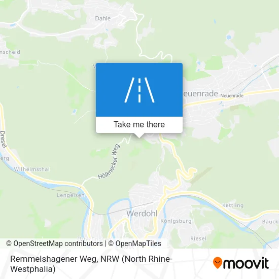 Карта Remmelshagener Weg